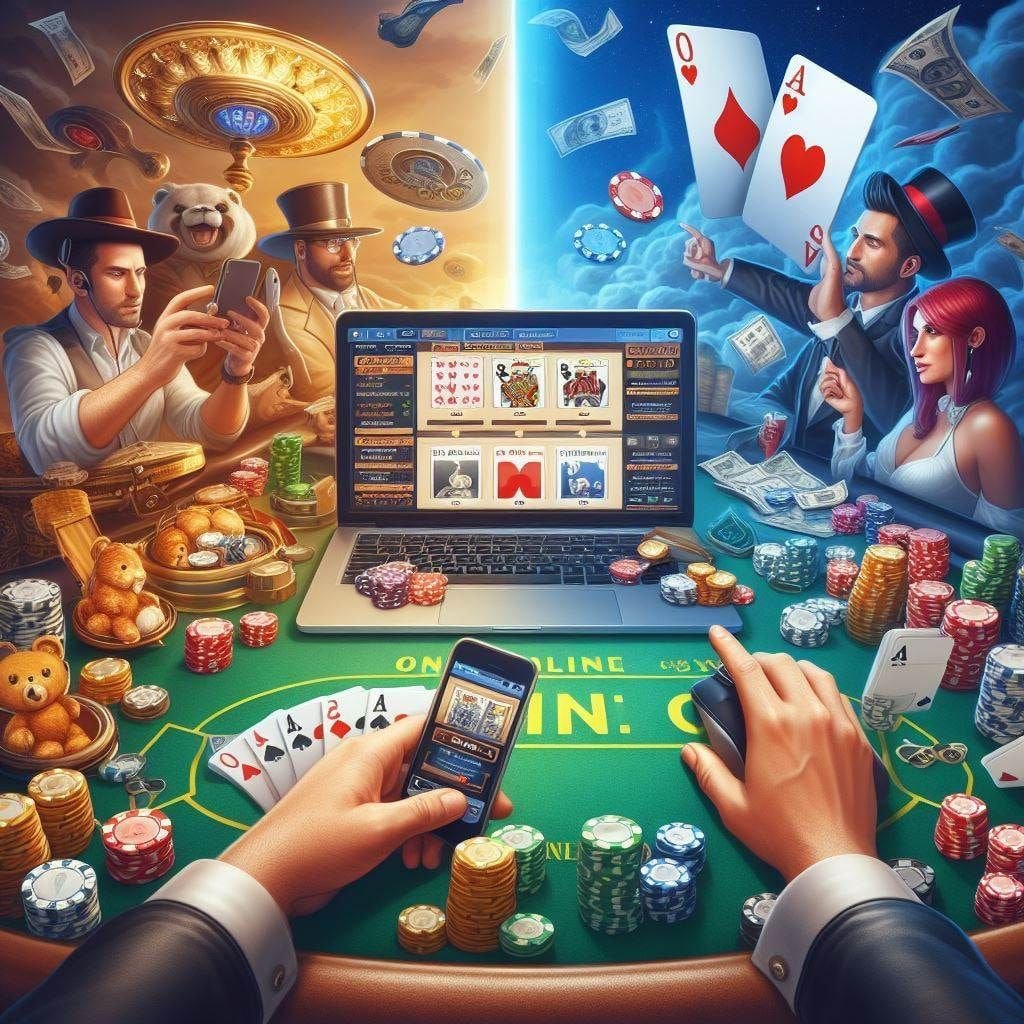 Antarmuka aplikasi mobile qq dewi menampilkan meja blackjack dealer langsung